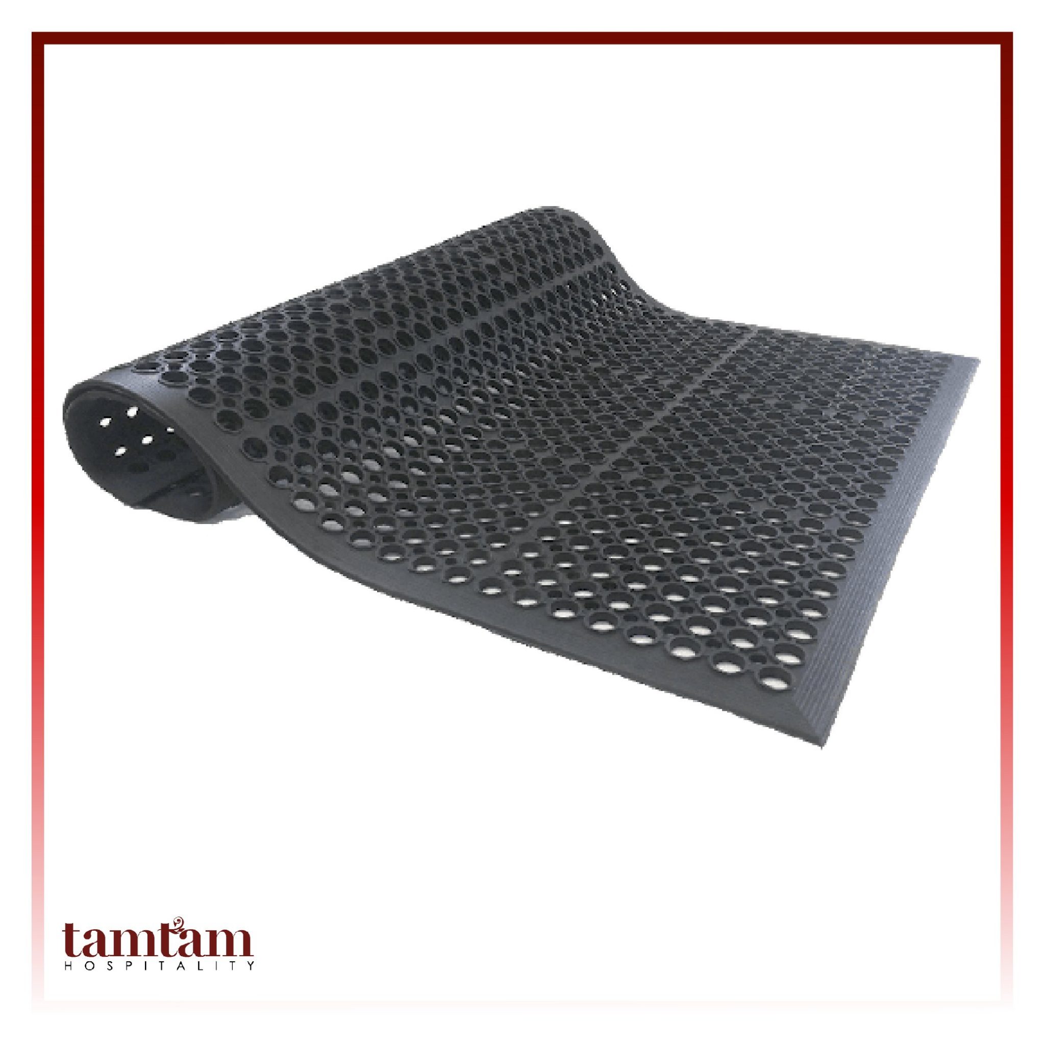 Tấm su chống trơn trượt nhà bếp - Màu đen - Ảnh 2