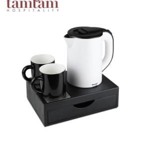 Bộ khay ấm đun nước điện M-H1268bw