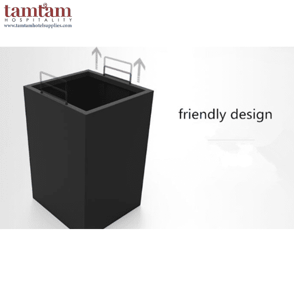 Thùng rác sảnh GPX-9A thùng rác gạc tàn Inox - Ảnh 3