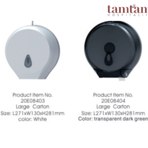 Hộp đựng giấy vệ sinh hình tròn (Nhựa)