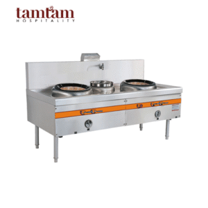 Bếp á 2 lò xào 1 lò hâm