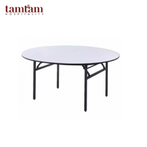 Bàn tròn xếp HY-102 nối mép HALMAY