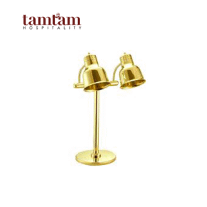 Đèn hâm nóng buffet 2 bóng 3501300512 màu vàng
