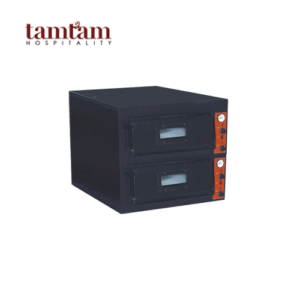 Lò nướng bánh pizza 2 cửa - 2 tầng ZH-4EP2