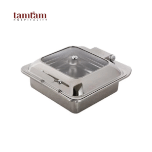 Lò hâm buffet vuông nắp kiếng khay  2/3 dùng bếp từ  AT60293