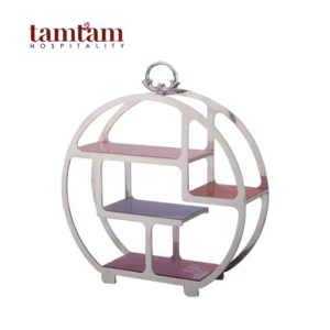 GIÁ TRANG TRÍ INOX 340X90XH300