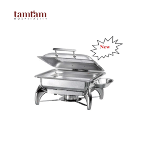 Lò hâm buffet chữ nhật nắp kiếng có chân AT62593