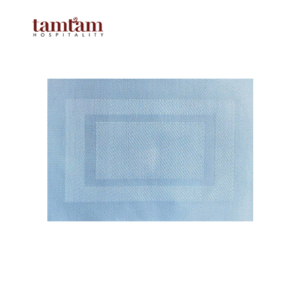 Tấm lót bàn ăn C1- màu xám nhựa đan