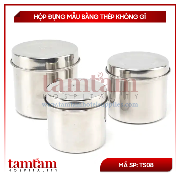 Hộp Đựng Mẫu Bằng Thép Không Gỉ
