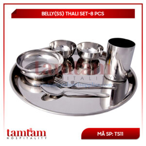 BELLY(SS) THALI SET-8 PCS
