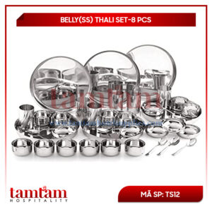 BELLY(SS) THALI SET-8 PCS