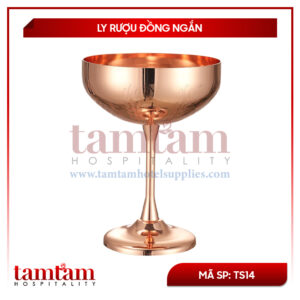 Ly Rượu Đồng Ngắn