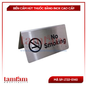 Bảng Cấm Hút Thuốc Bằng Inox