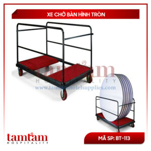 Xe chở bàn hình tròn BT-113