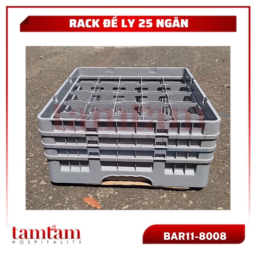 Rack ly 25 ngăn - Ảnh 3