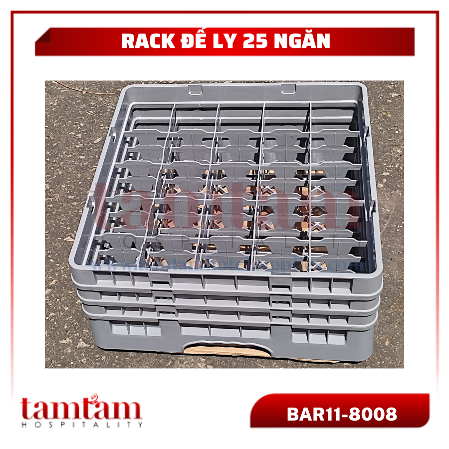 Rack ly 25 ngăn - Ảnh 4