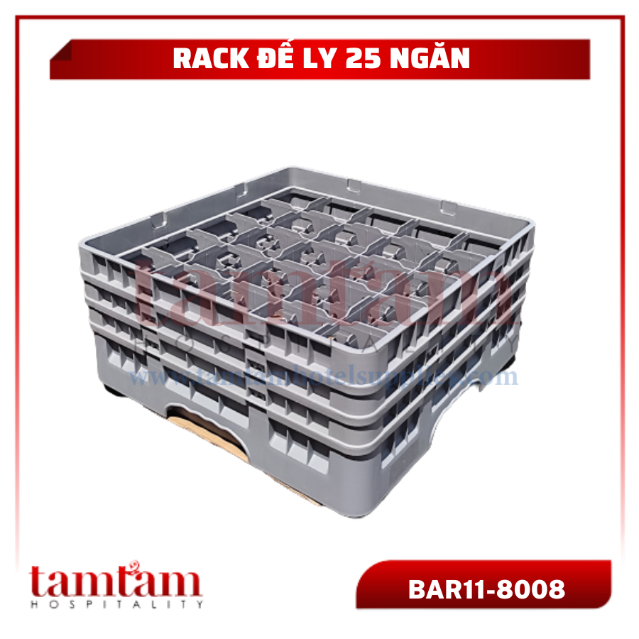 Rack ly 25 ngăn - Ảnh 2