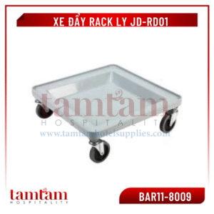 Xe đẩy rack ly JD-RD01