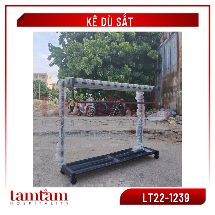 Kệ dù sắt có ổ khóa - Ảnh 3