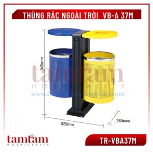 Thùng rác ngoài trời VB-A 37M