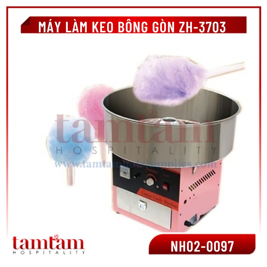 Máy làm kẹo bông ZH-3703 có nhạc - Ảnh 3