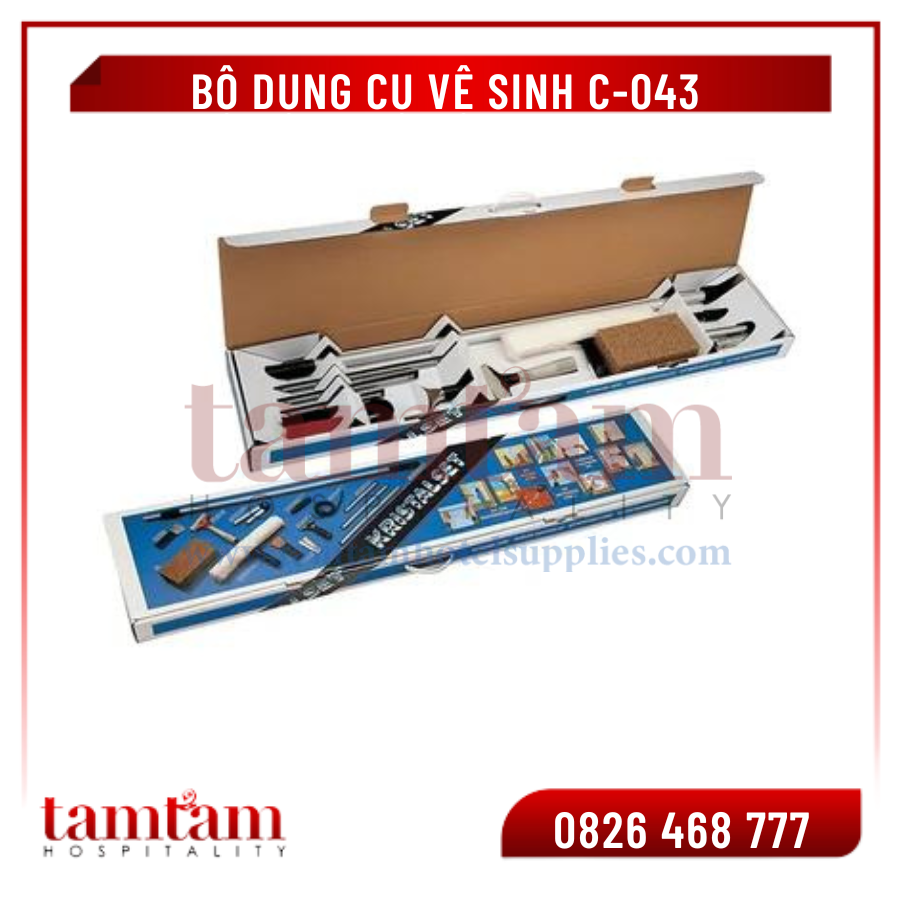 Bộ dụng cụ vệ sinh C-043 - Ảnh 2