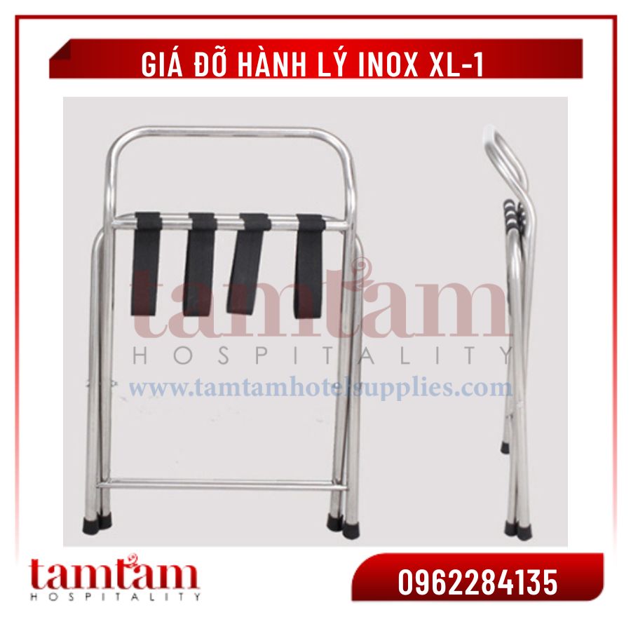 Giá đỡ hành lý inox XL-1 - Ảnh 2