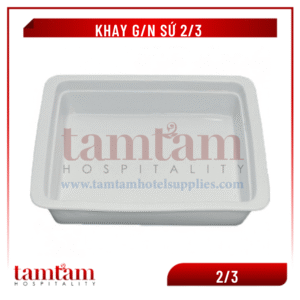Khay G/N sứ 2/3