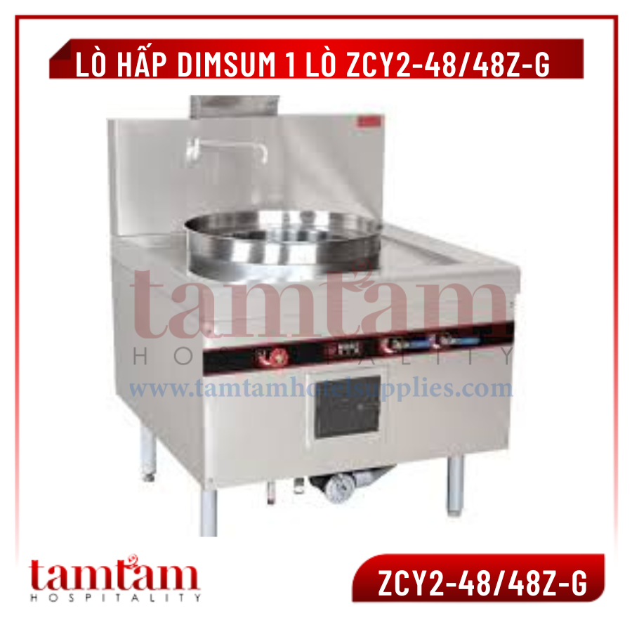 Lò hấp Dimsum 1 lò -ZCY2-48/48Z-G - Ảnh 3
