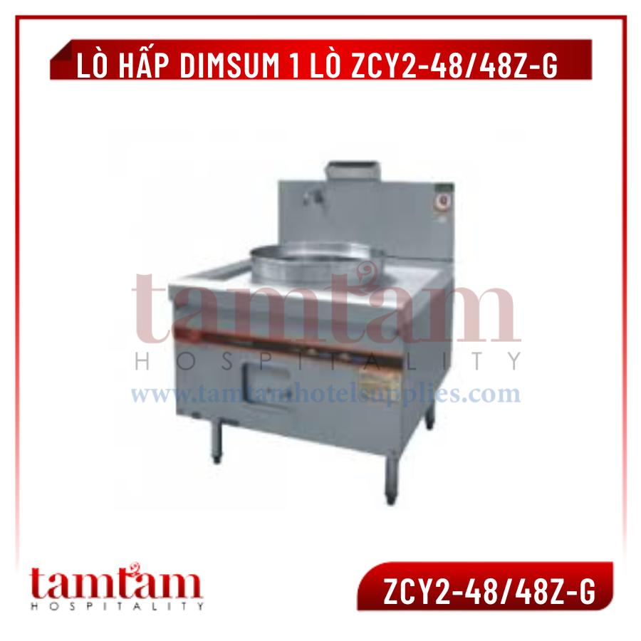 Lò hấp Dimsum 1 lò -ZCY2-48/48Z-G