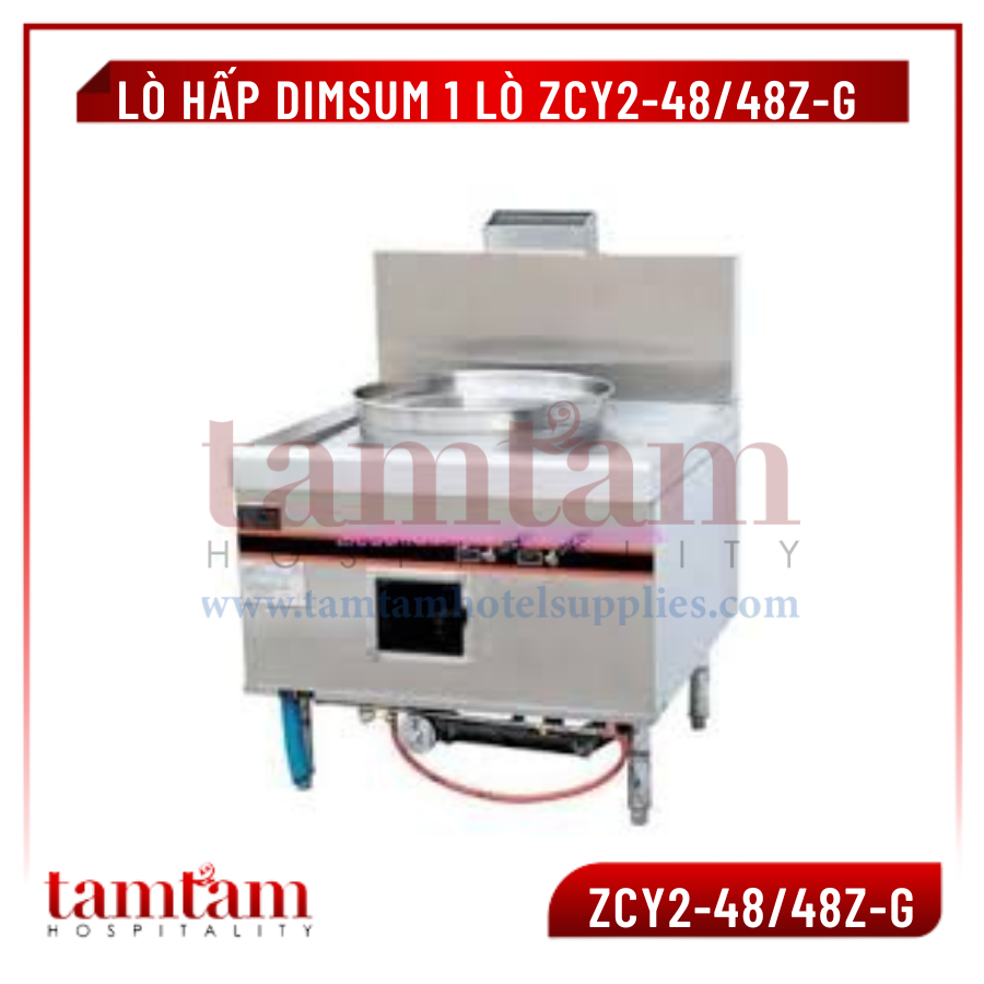 Lò hấp Dimsum 1 lò -ZCY2-48/48Z-G - Ảnh 2